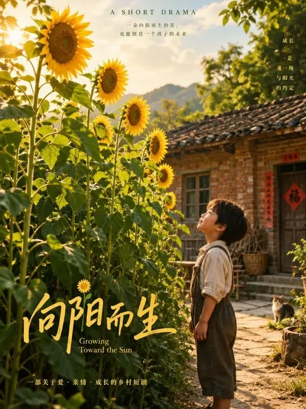 《老屋门前的向日葵》- SWAG官网亲情治愈短剧封面