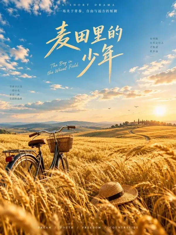 《风吹麦浪的日子》- SWAG官网乡村励志短剧封面